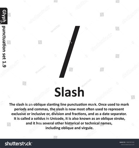 Slash (punctuation) .